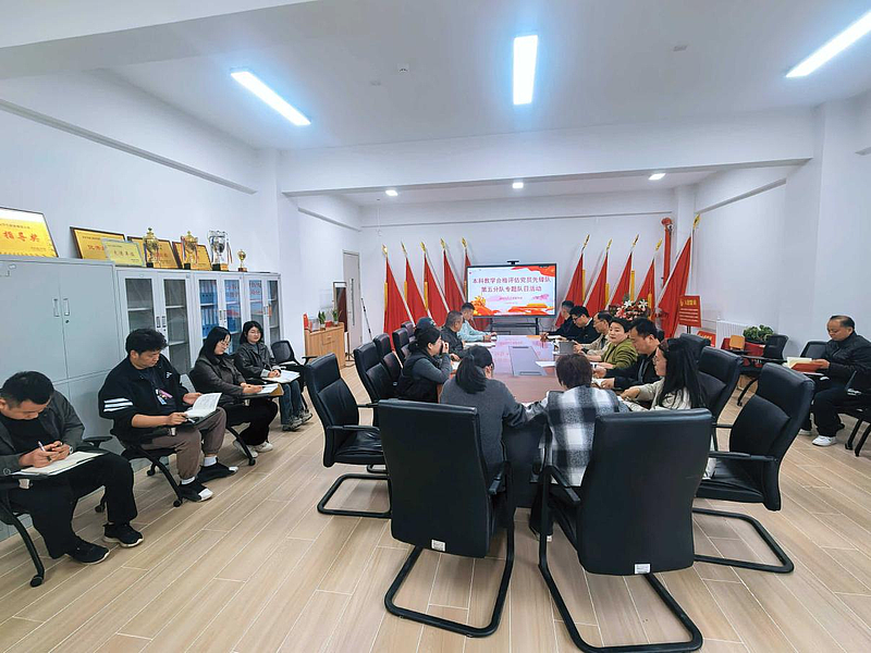 1946伟德国际源自英国开展本科教学合格评估党员先锋队第五分队专题党日活动